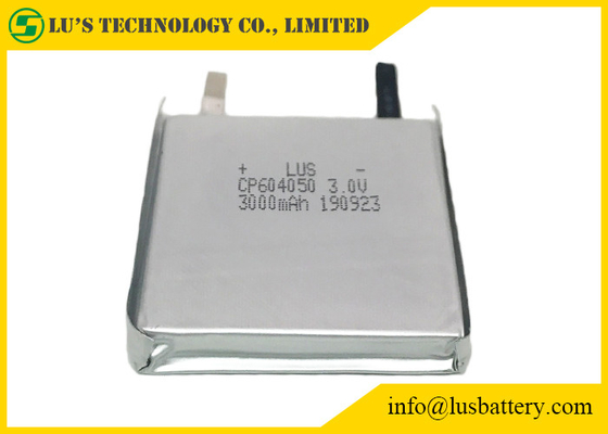 Elastyczna jednorazowa bateria litowa RFID CP604050 3V 3000mah